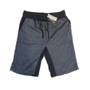 Mens French Terry Contrast Waistband Sweat Shorts